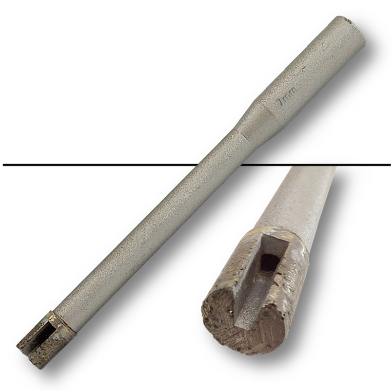 TacPro diamond-core drill-bit 7mm. Main product photo.