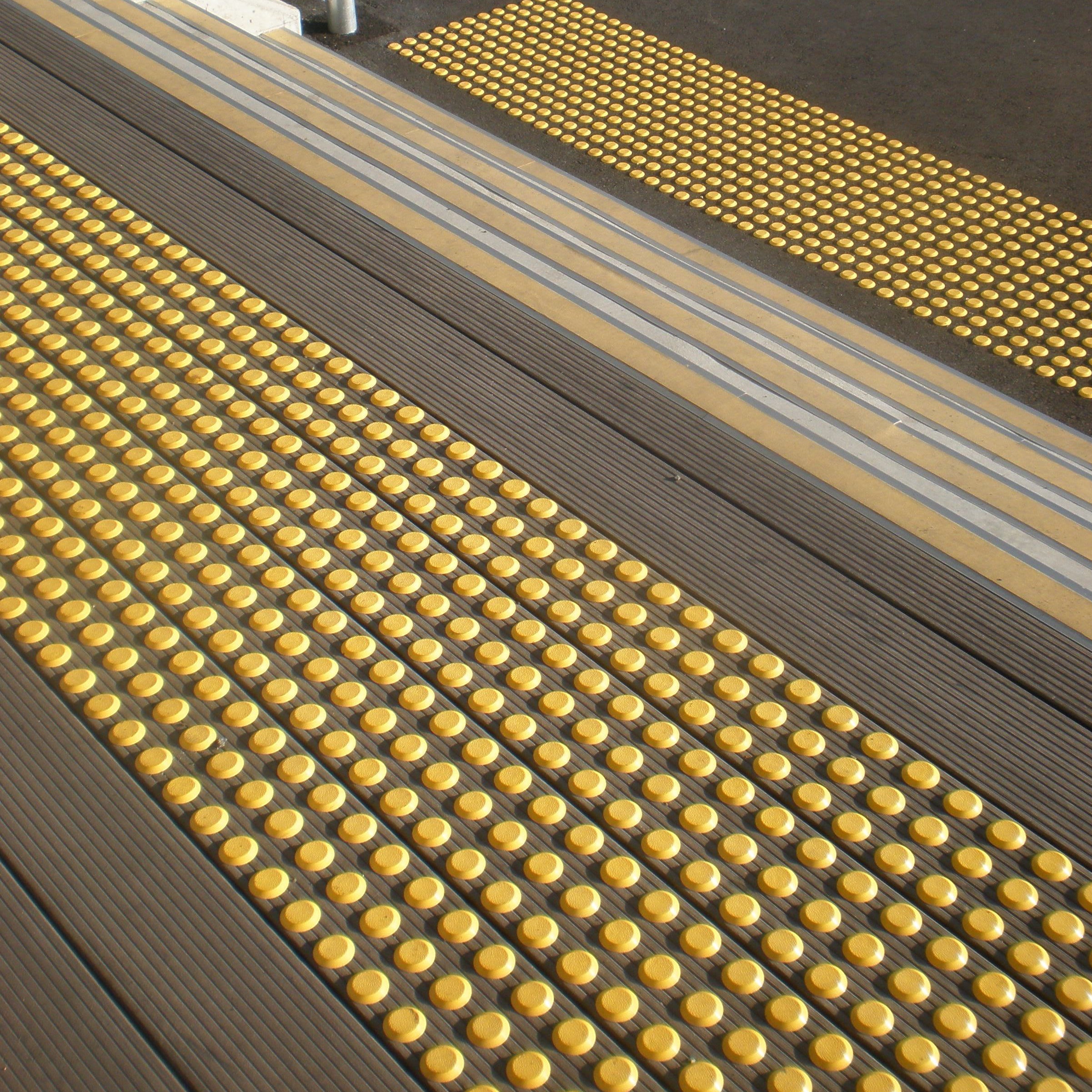 Refill Pack - Yellow Polyurethane Tactile Warning - Stud