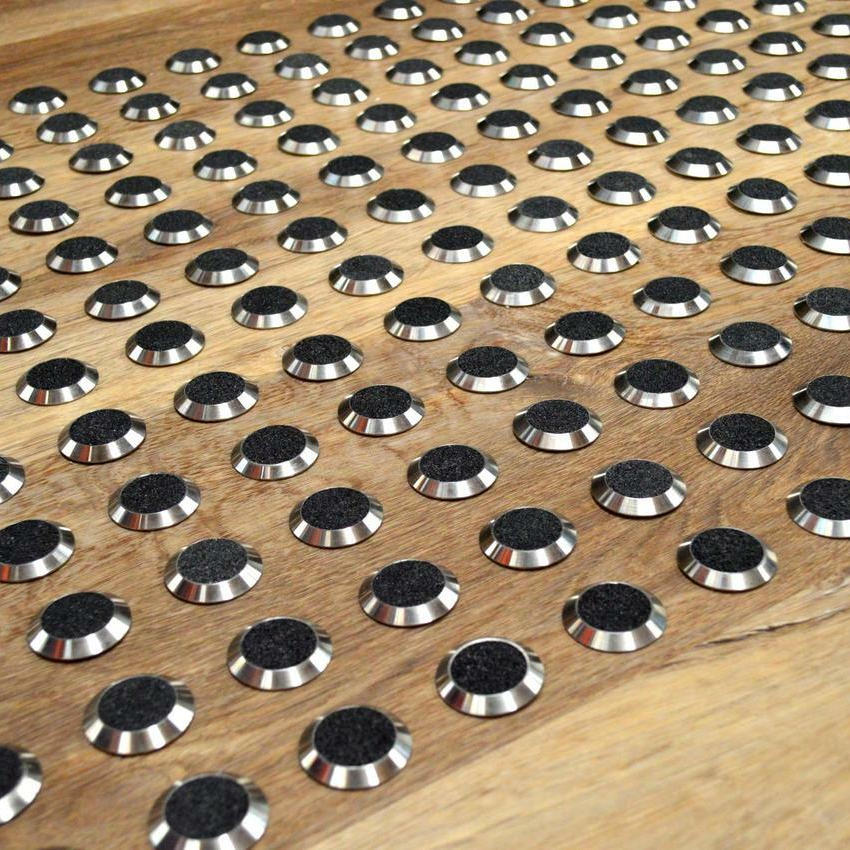 Refill Pack - Black Carborundum - Stainless Steel Warning - Marine Grade 316 - shaft 12mm