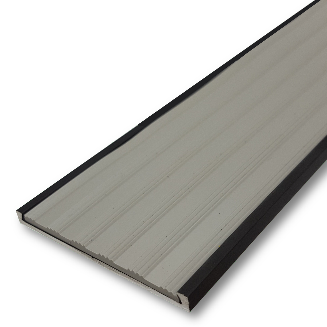 Series 11 Aluminium Stair Nosing - Solid Santoprene Insert