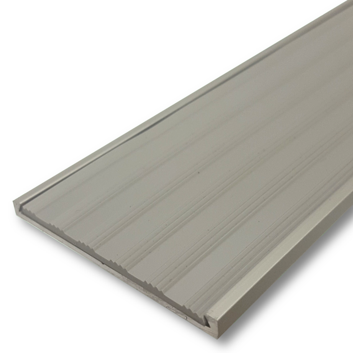Series 11 Aluminium Stair Nosing - Solid Santoprene Insert