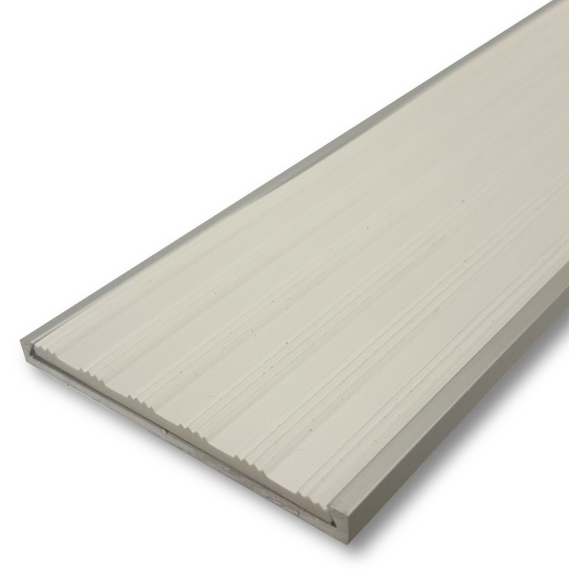 Series 11 Aluminium Stair Nosing - Solid Santoprene Insert