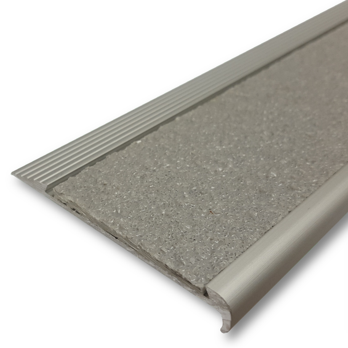 Series 3 Aluminium Stair Nosing - Solid Carborundum Insert