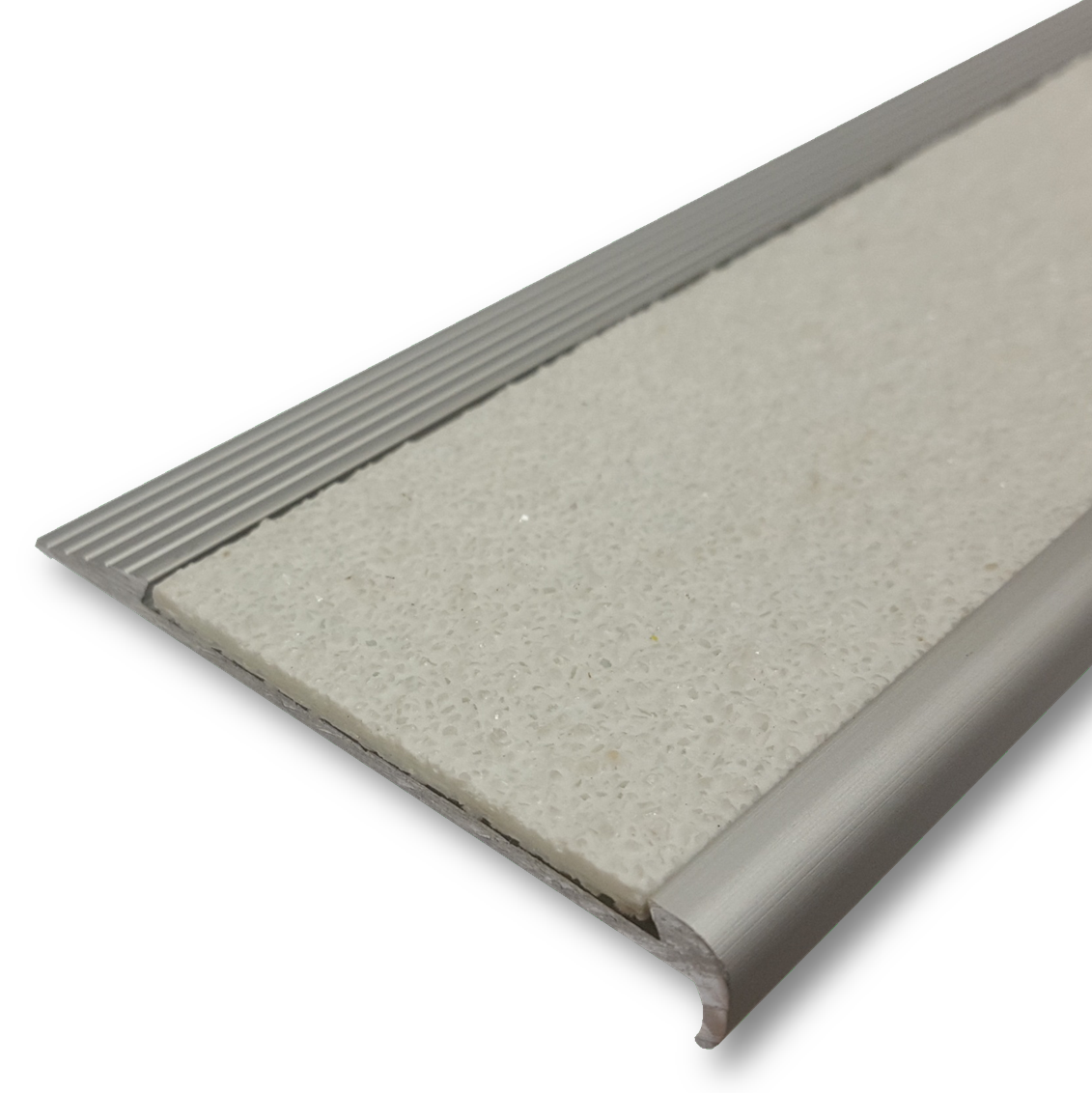 Series 3 Aluminium Stair Nosing - Solid Carborundum Insert