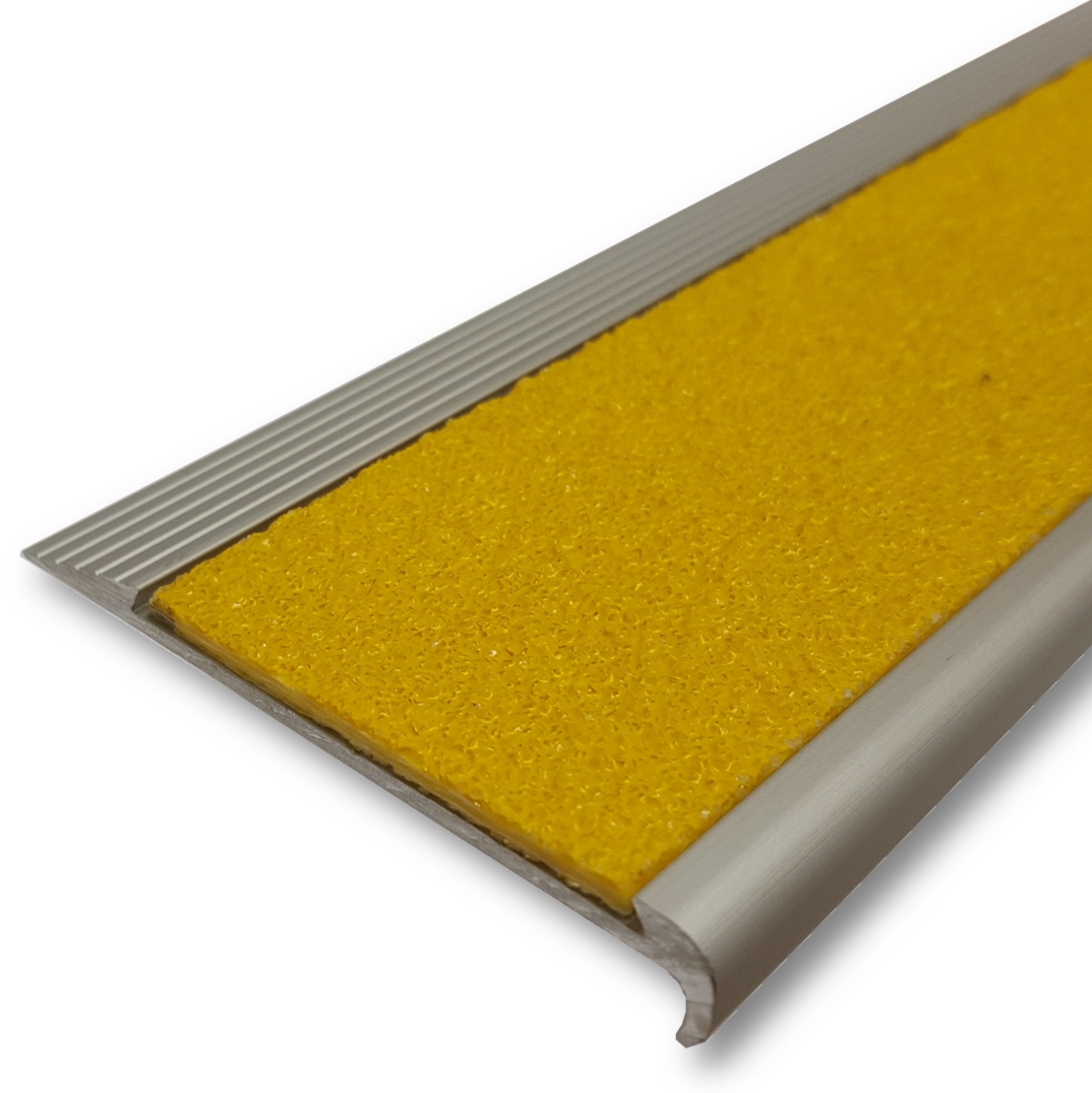 Series 3 Aluminium Stair Nosing - Solid Carborundum Insert