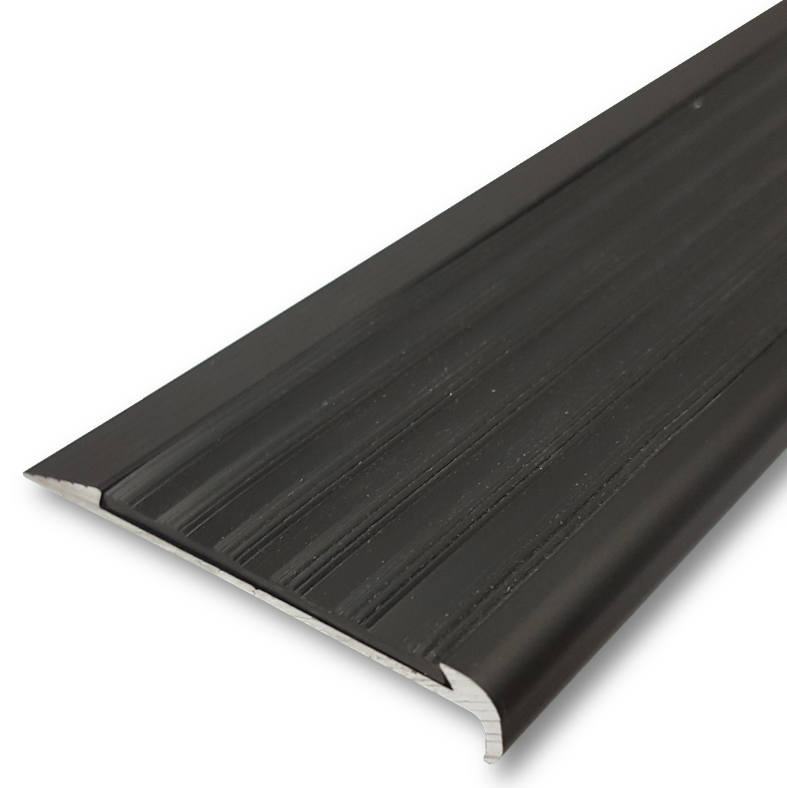 Series 4 Aluminium Stair Nosing - Solid Santoprene Insert