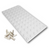 White Fibre Reinforced Polymer (FRP) Warning Tac-Tile