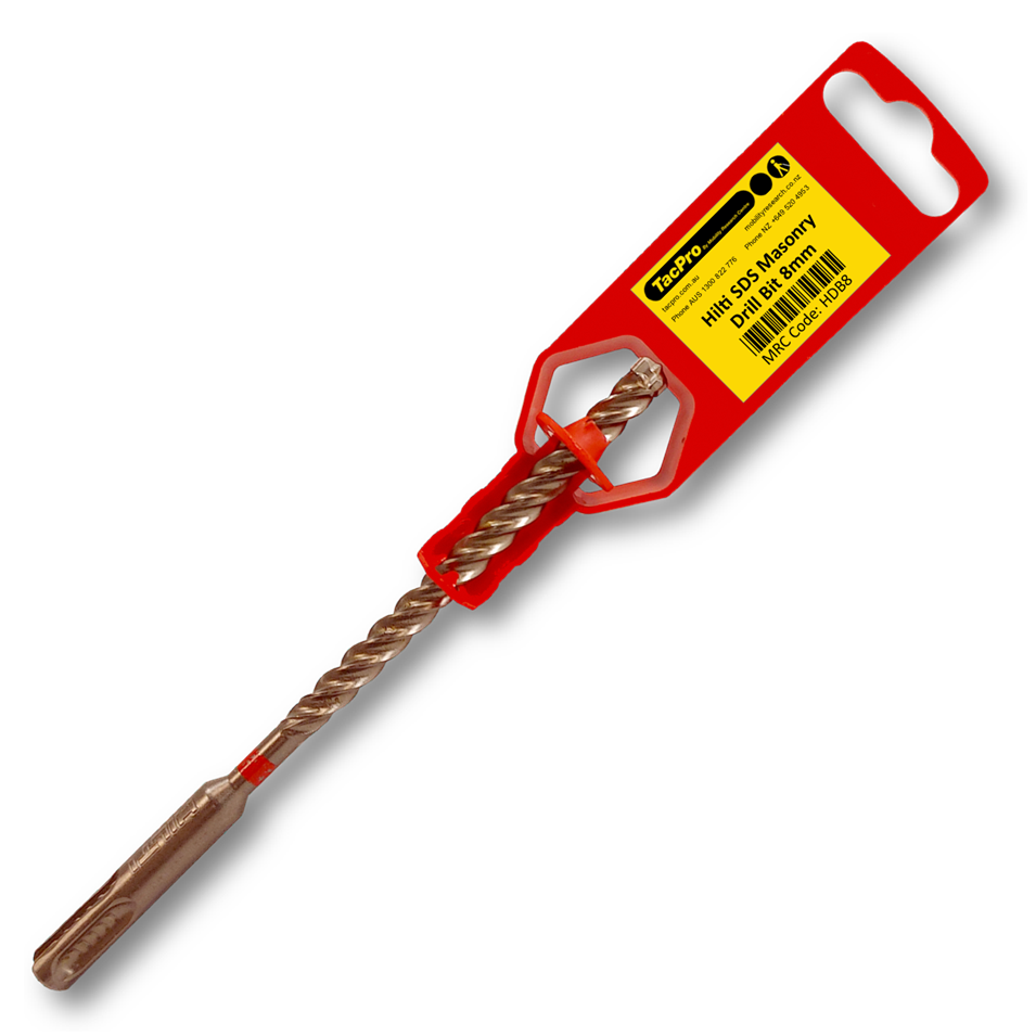 Hilti SDS Hammer Drill Bit 8mm TacPro