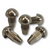 Five TacPro stainless steel handrail domes. Main product photo