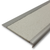 Series 3 Aluminium Stair Nosing - Solid Carborundum Insert