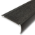 Series 3L Aluminium Stair Nosing - Solid Carborundum Insert