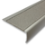 Series 3L Aluminium Stair Nosing - Solid Carborundum Insert