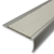 Series 3L Aluminium Stair Nosing - Solid Carborundum Insert