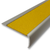 Series 3L Aluminium Stair Nosing - Solid Carborundum Insert