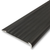 Series 4 Aluminium Stair Nosing - Solid Santoprene Insert