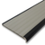 Series 9 Aluminium Stair Nosing - Solid Santoprene Insert