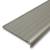 Series 9 Aluminium Stair Nosing - Solid Santoprene Insert