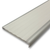 Series 9 Aluminium Stair Nosing - Solid Santoprene Insert